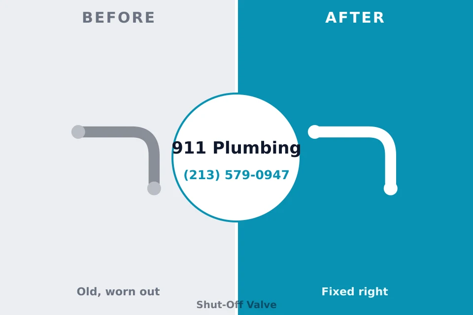 Before and after: plumbing company Fremont, MI